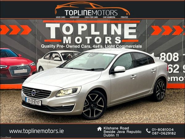 Volvo S60 Saloon, Diesel, 2017, Silver