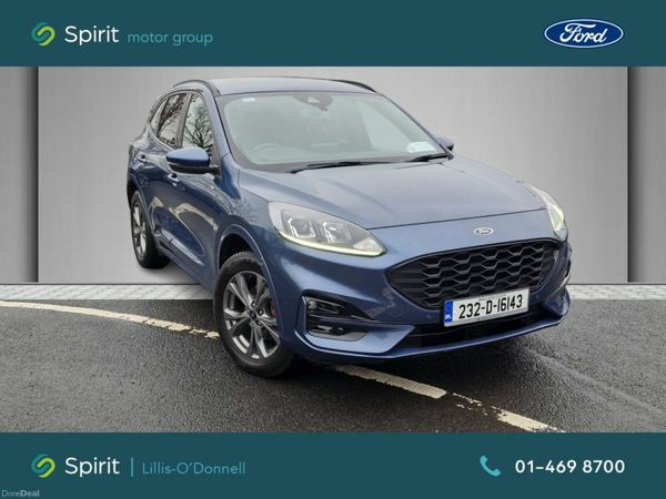 Ford Kuga SUV, Petrol Plug-in Hybrid, 2023, Blue