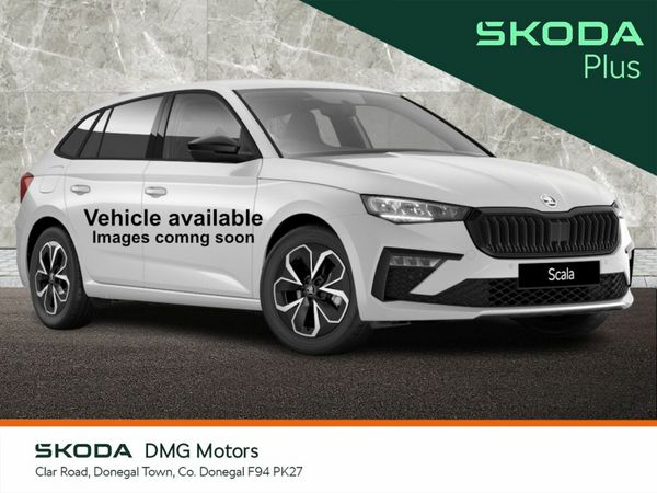 Skoda Scala Hatchback, Petrol, 2025, White