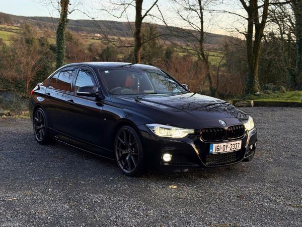 BMW 3-Series Saloon, Diesel, 2016, Black
