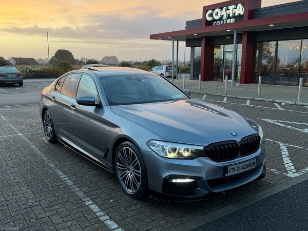 BMW 5-Series Saloon, Diesel, 2017, Grey
