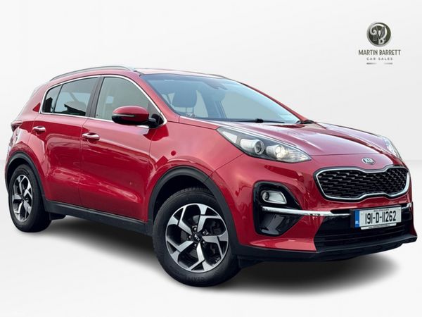 Kia Sportage MPV, Diesel, 2019, Red