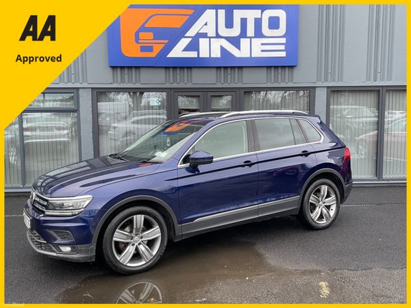 Volkswagen Tiguan Estate, Diesel, 2018, Blue