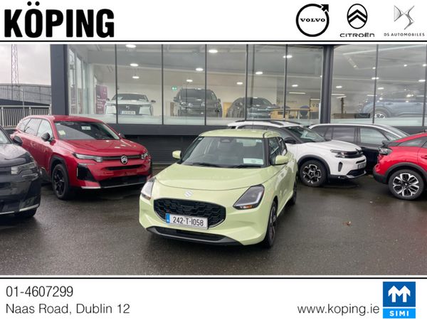 Suzuki Swift Hatchback, Petrol Hybrid, 2024, Yellow