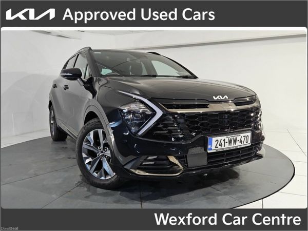 Kia Sportage SUV, Petrol Hybrid, 2024, Black