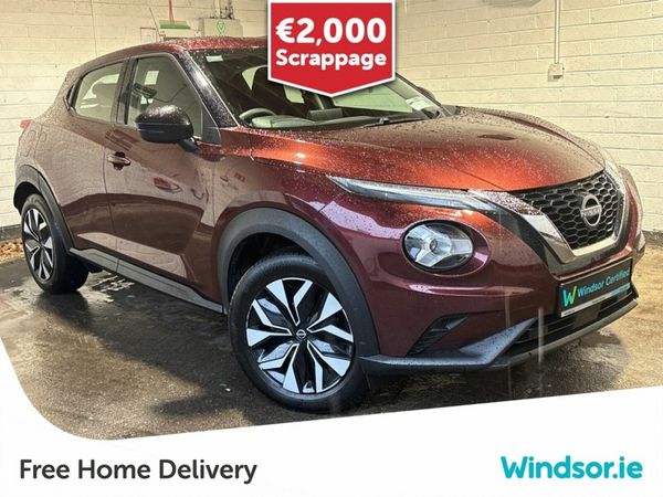 Nissan Juke SUV, Petrol, 2023, Red