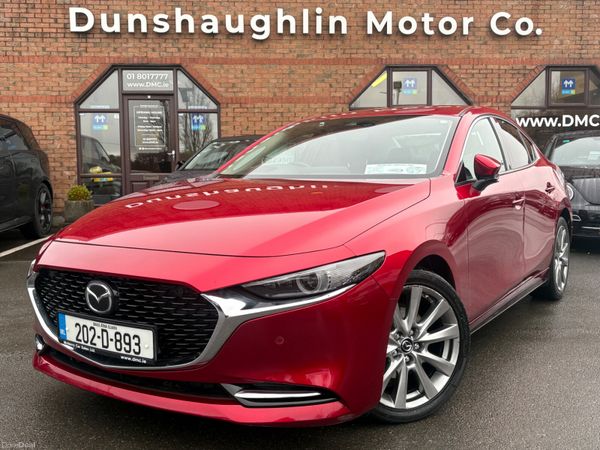 Mazda Mazda3 Saloon, Petrol, 2020, Red