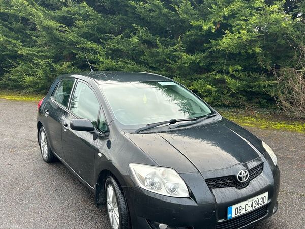 Toyota Auris Hatchback, Petrol, 2008, Black