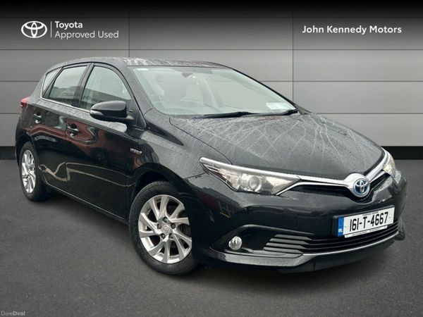 Toyota Auris Hatchback, Petrol Hybrid, 2016, Black