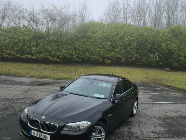 BMW 5-Series Saloon, Diesel, 2012, Black