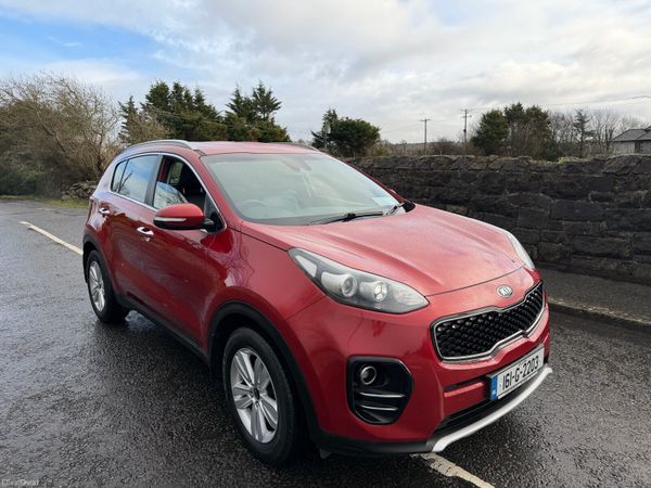 Kia Sportage SUV, Diesel, 2016, Red