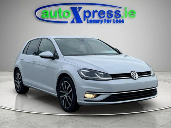 Volkswagen Golf Hatchback, Petrol, 2019, White