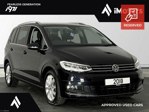 Volkswagen Touran MPV, Petrol, 2018, Black