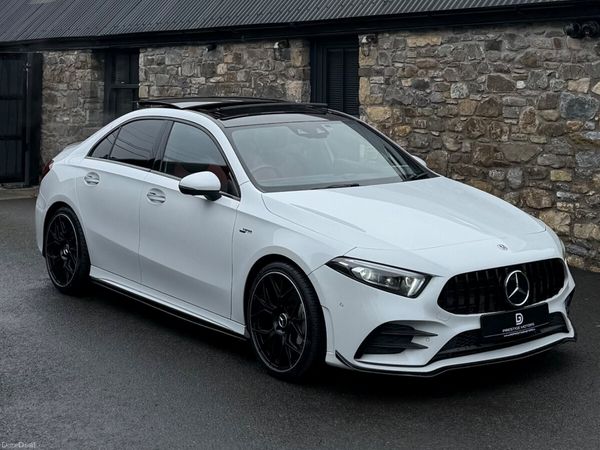 Mercedes-Benz A-Class Saloon, Petrol, 2021, White