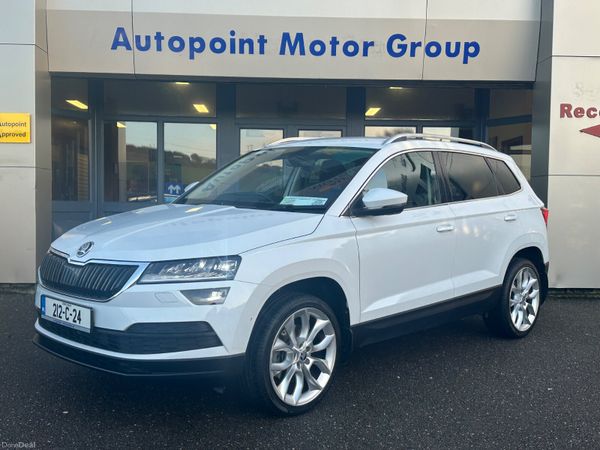 Skoda Karoq SUV, Petrol, 2021, White