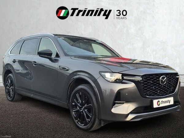 Mazda CX-80 SUV, Petrol Plug-in Hybrid, 2026, Grey