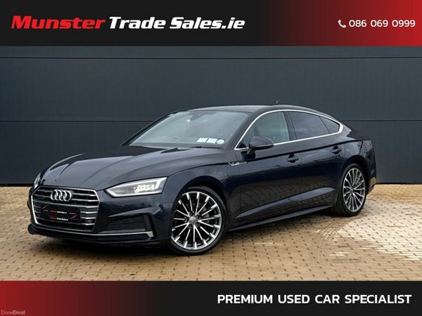 Audi A5 Hatchback, Diesel, 2018, Blue