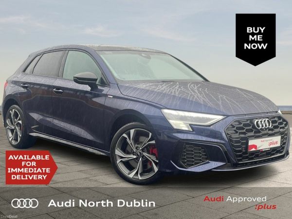 Audi A3 Hatchback, Petrol Plug-in Hybrid, 2024, Blue