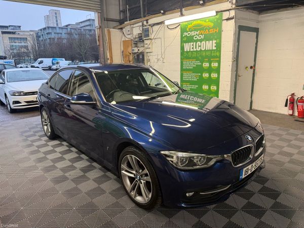 BMW 3-Series Saloon, Petrol Plug-in Hybrid, 2018, Blue