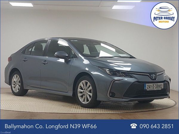Toyota Corolla Saloon, Petrol Hybrid, 2024, Grey