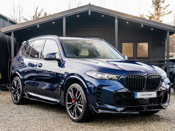 BMW X5 SUV, Petrol Plug-in Hybrid, 2024, Blue