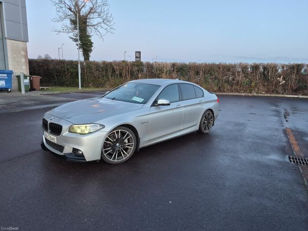 BMW 5-Series Saloon, Diesel, 2016, Silver