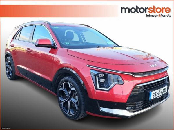 Kia Niro SUV, Petrol Plug-in Hybrid, 2023, Red