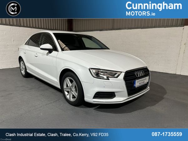 Audi A3 Saloon, Petrol, 2018, White