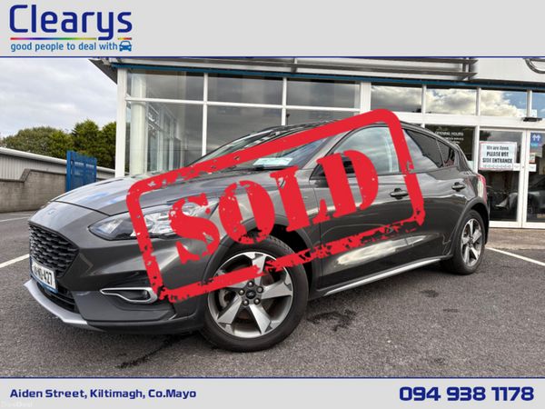 Ford Focus Hatchback, Petrol, 2020, Grey