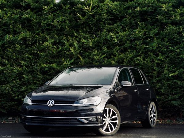 Volkswagen Golf Hatchback, Petrol, 2019, Black