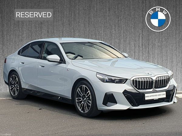 BMW 5-Series Saloon, Petrol Hybrid, 2025, Grey
