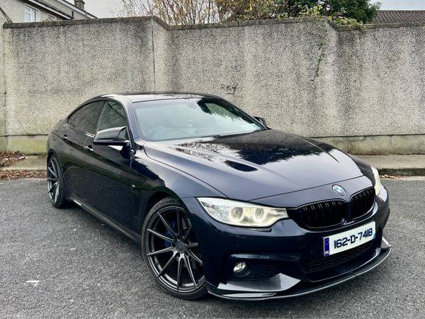 BMW 4-Series Saloon, Diesel, 2016, Black