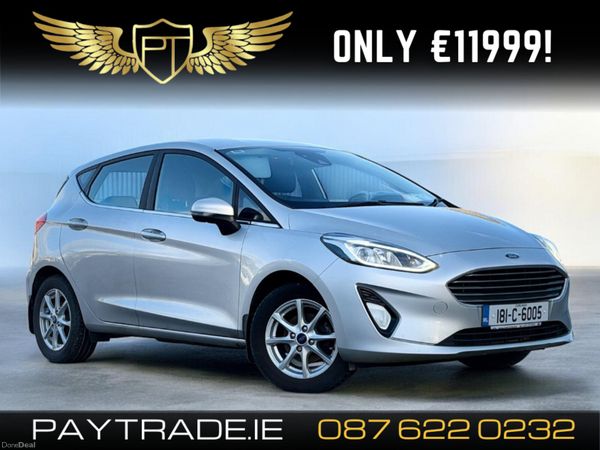 Ford Fiesta Hatchback, Petrol, 2018, Grey