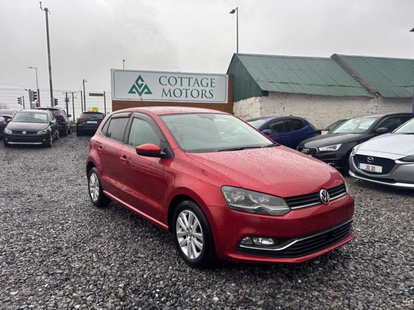 Volkswagen Polo Hatchback, Petrol, 2017, Red