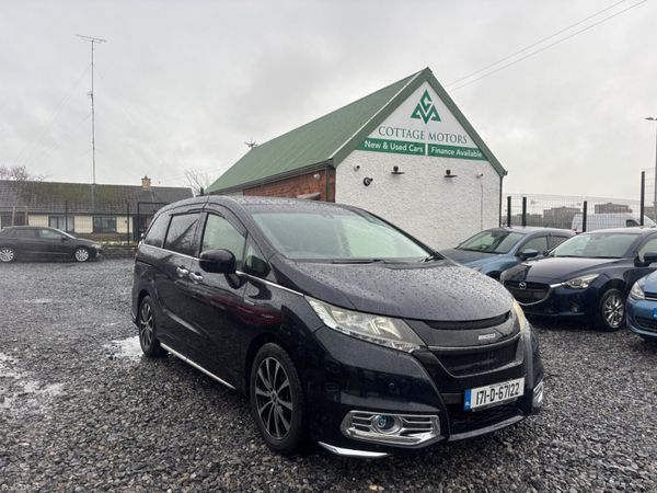 Honda Odyssey MPV, Petrol Hybrid, 2017, Blue