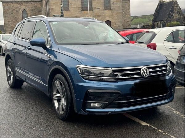 Volkswagen Tiguan Allspace SUV, Diesel, 2019, Blue