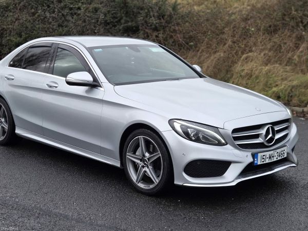 Mercedes-Benz C-Class Saloon, Diesel, 2015, Silver