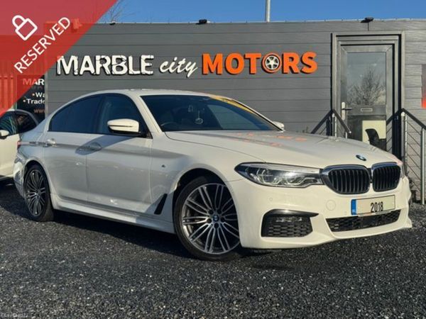 BMW 5-Series Saloon, Diesel, 2018, White