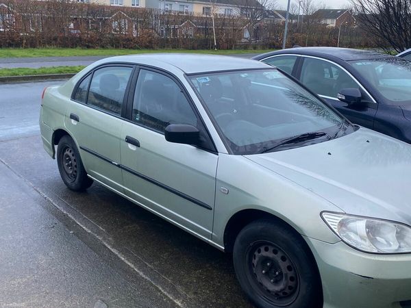 Honda Civic Saloon, Petrol, 2005, Beige