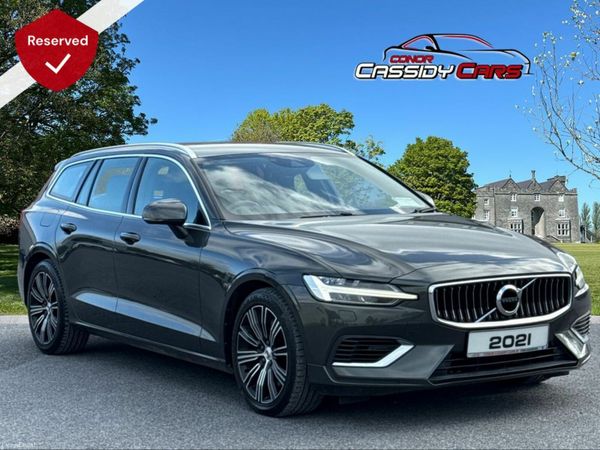 Volvo V60 Estate, Petrol Hybrid, 2021, Grey