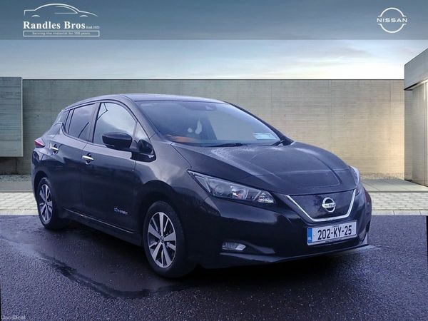 Nissan Leaf Hatchback, Electric, 2020, Black