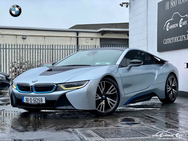 BMW i8 Coupe, Petrol Plug-in Hybrid, 2016, Silver