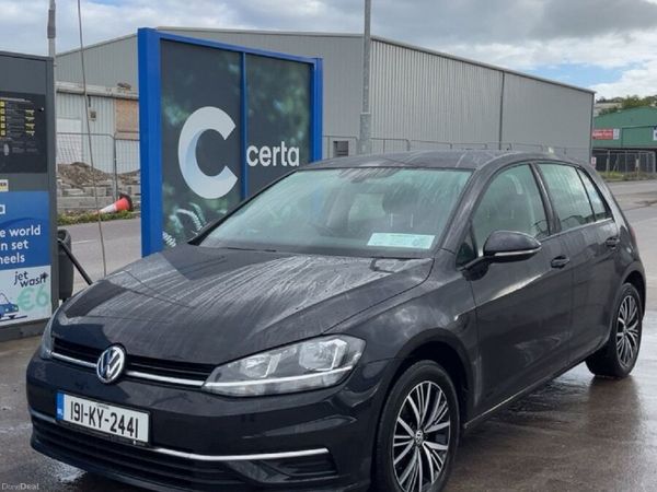 Volkswagen Golf Hatchback, Diesel, 2019, Black