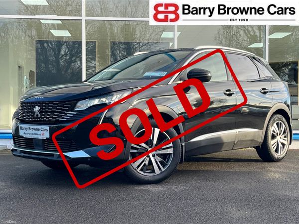 Peugeot 3008 MPV, Diesel, 2022, Black