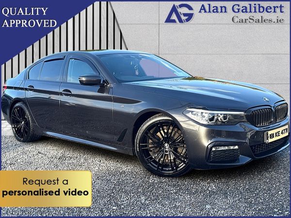 BMW 5-Series Saloon, Diesel, 2018, Grey