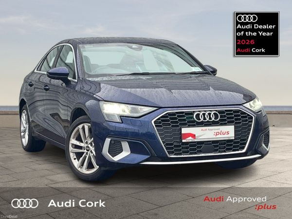 Audi A3 Saloon, Petrol, 2022, Blue