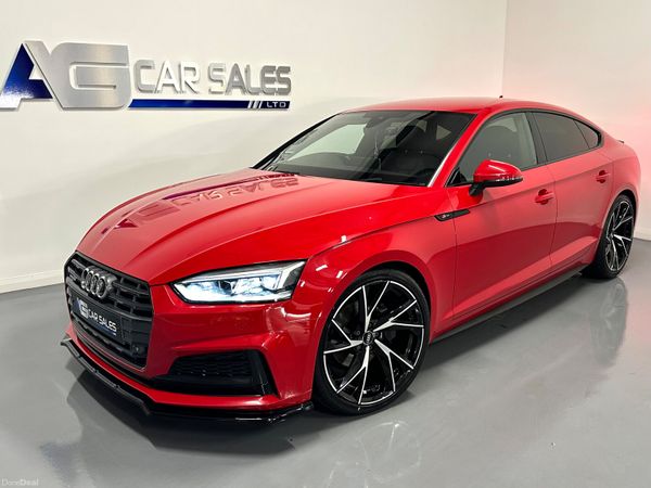 Audi A5 Hatchback, Diesel, 2019, Red