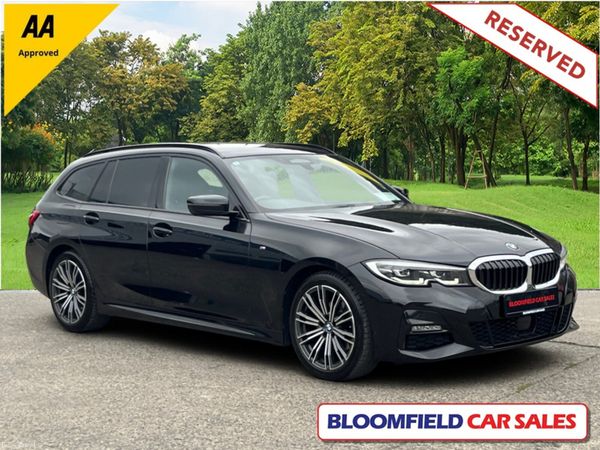 BMW 3-Series Estate, Diesel, 2020, Black