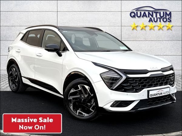 Kia Sportage SUV, Petrol Plug-in Hybrid, 2022, White