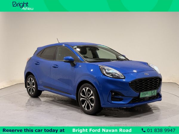 Ford Puma MPV, Petrol Hybrid, 2024, Blue